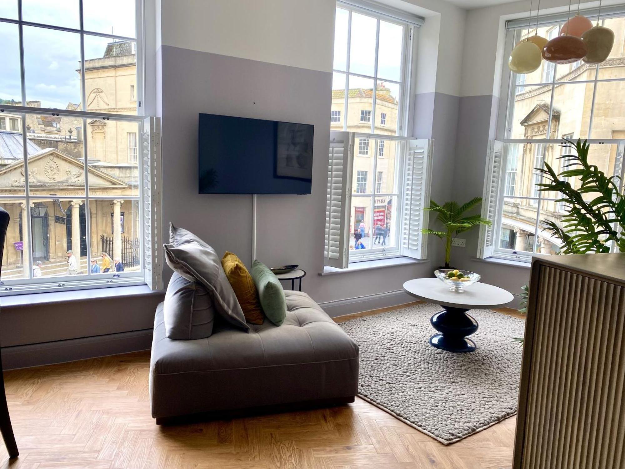 Roman Bath View, Bath Keys Стая снимка